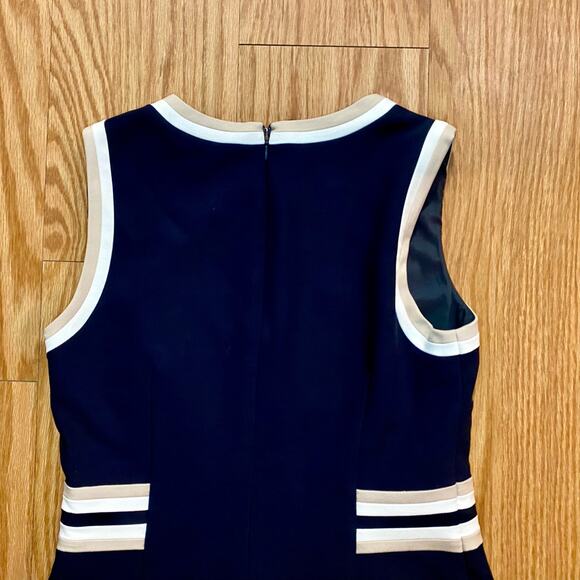 Hobbs London Ebony Navy Blue Camel Ivory Dress Blazer Set Womens - Picture 6 of 16